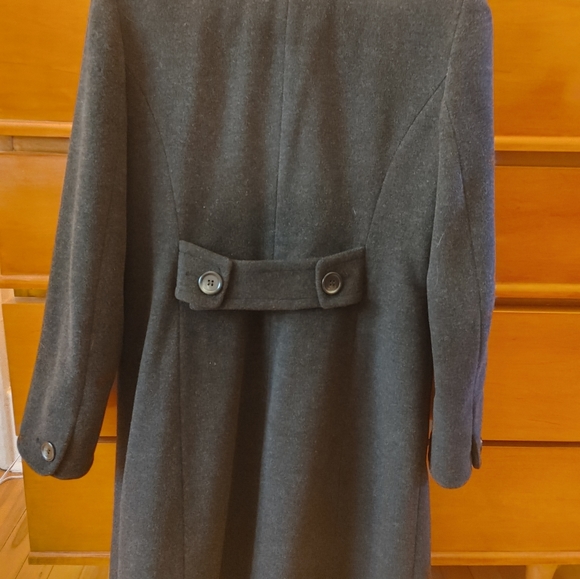 Anne Klein wool cashmere coat 6P - Picture 4 of 5